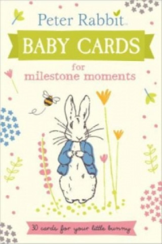 Kniha Peter Rabbit Baby Cards: for Milestone Moments Beatrix Potter