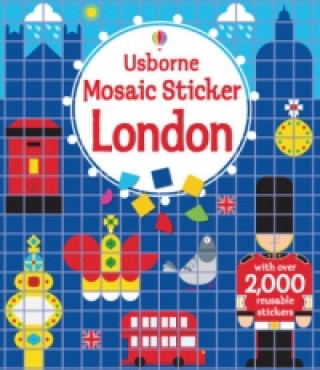 Книга Mosaic Sticker London Kirsteen Robson