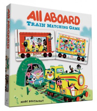 Játék All Aboard Train Matching Game Marc Boutavant