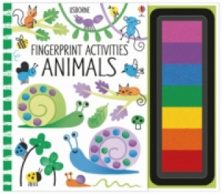 Книга Fingerprint Activities: Animals Fiona Watt