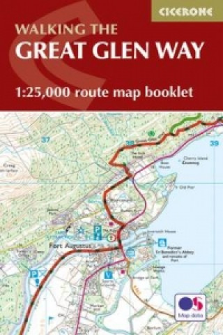 Carte Great Glen Way Map Booklet Paddy Dillon