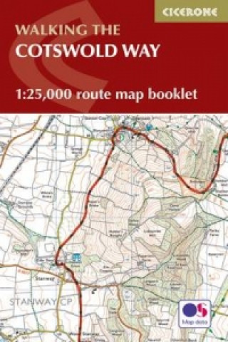 Kniha Cotswold Way Map Booklet Kev Reynolds