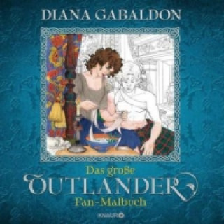 Книга Das große Outlander Fan-Malbuch Diana Gabaldon