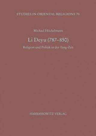 Könyv Li Deyu (787-850) Michael Höckelmann