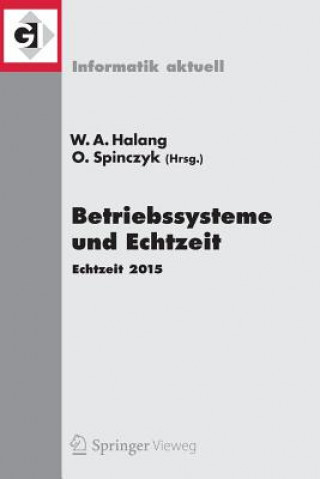 Knjiga Betriebssysteme Und Echtzeit Wolfgang A. Halang