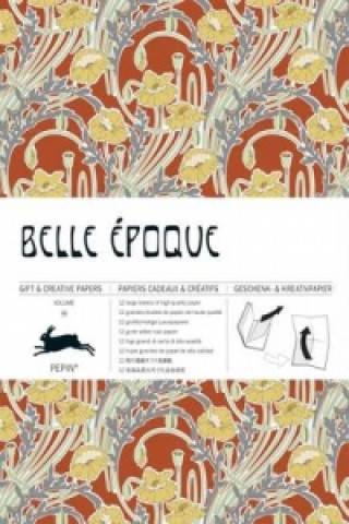 Kniha Belle Epoque: Gift & Creative Paper Book Pepin van Roojen