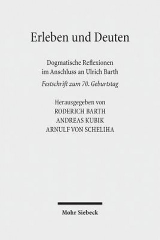 Knjiga Erleben und Deuten Roderich Barth