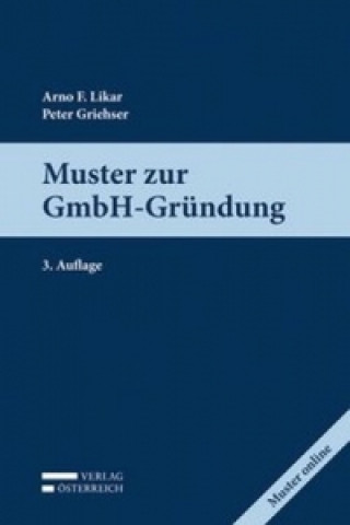 Książka Muster zur GmbH-Gründung Peter Griehser