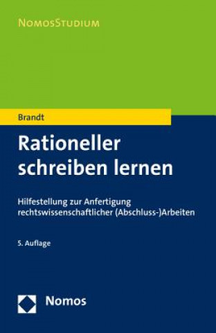 Książka Rationeller schreiben lernen Edmund Brandt