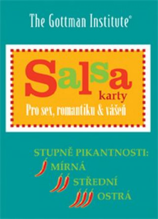 Printed items Salsa karty Pro sex, romantiku a vášeň The Gottman Institute