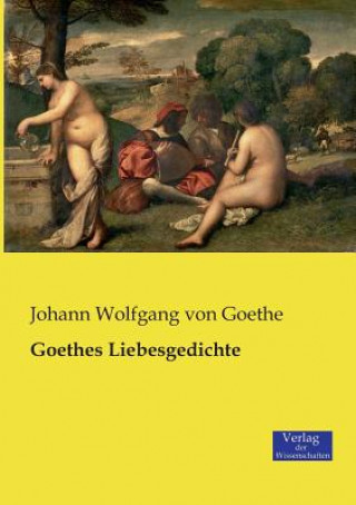 Kniha Goethes Liebesgedichte Johann Wolfgang von Goethe