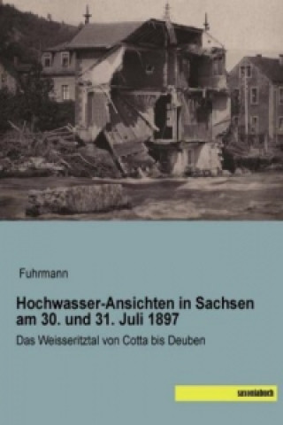 Livre Hochwasser-Ansichten in Sachsen am 30. und 31. Juli 1897 Fuhrmann