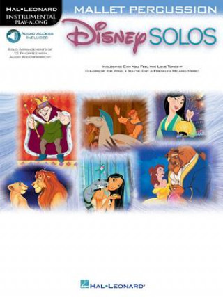 Buch Disney Solos (Mallet Percussion) (Book/Online Audio) Hal Leonard Corp