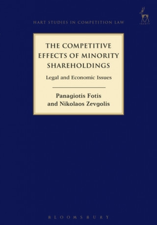 Kniha Competitive Effects of Minority Shareholdings Panagiotis Fotis