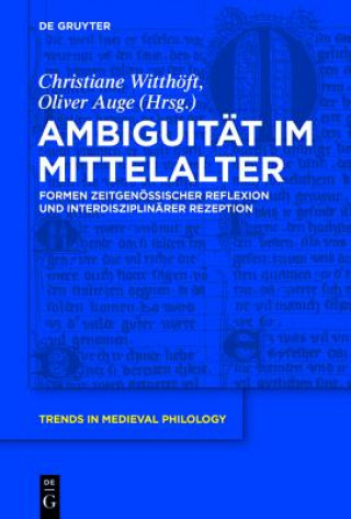 Kniha Ambiguitat im Mittelalter Oliver Auge