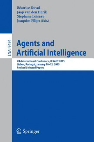 Książka Agents and Artificial Intelligence Béatrice Duval
