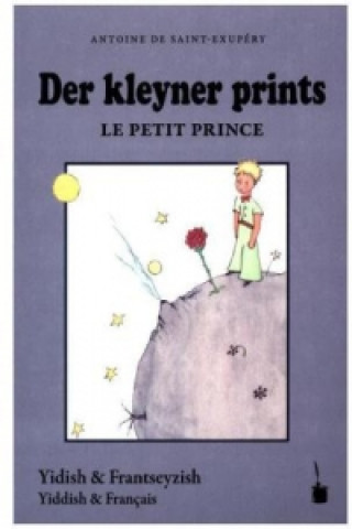 Kniha Der kleyner prints / Le Petit Prince Antoine de Saint-Exupéry