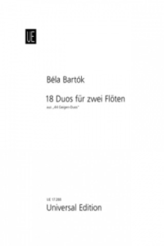 Materiale tipărite 18 Duos Béla Bartók