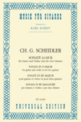 Prasa Sonate Christian Gottlieb Scheidler