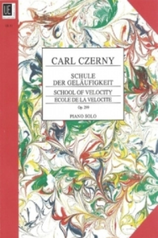 Tiskovina Schule der Geläufigkeit Carl Czerny