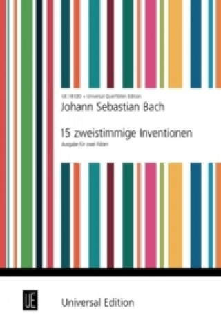 Materiale tipărite 15 zweistimmige Inventionen Johann Sebastian Bach