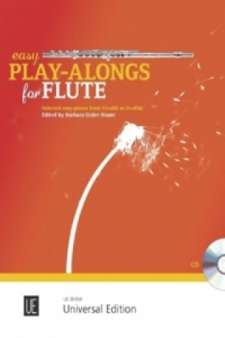 Tiskovina Easy Play-Alongs for Flute, für Flöte und Klavierbegleitung, m. Audio-CD Anton Gisler