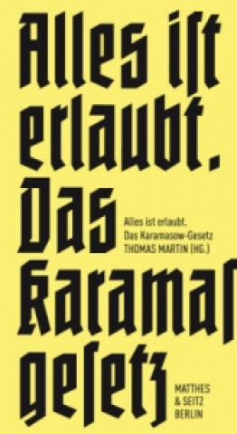 Knjiga Alles ist erlaubt. Thomas Martin