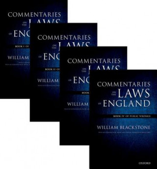 Carte Oxford Edition of Blackstone's: Commentaries on the Laws of England William Blackstone