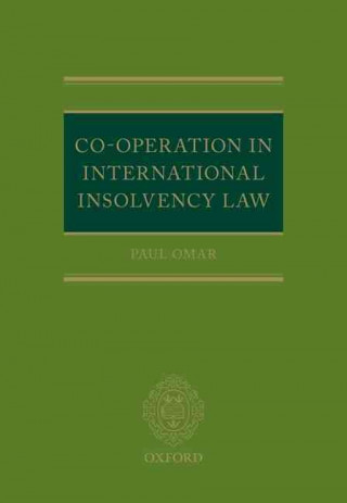 Könyv International Insolvency Law Cooperation Paul Omar