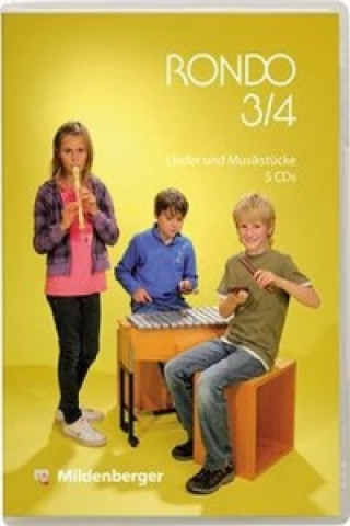 Audio RONDO - Das Liederbuch für die Grundschule - 3./4. Schuljahr, Lieder und Musikstücke, Tanz-Video, 5 Audio-CDs und 1 Tanz-DVD Christian Crämer