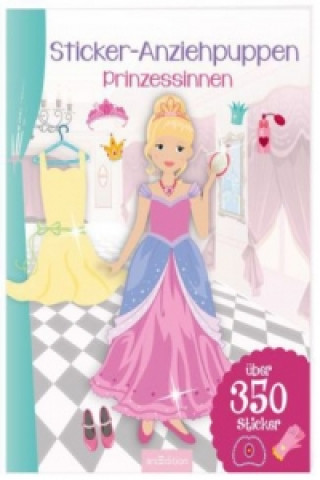 Carte Sticker-Anziehpuppen Prinzessinnen 