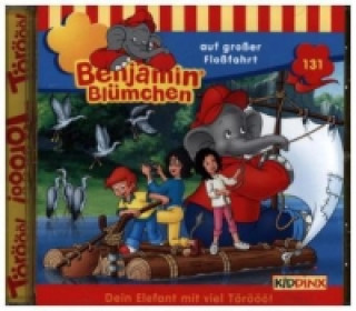 Hanganyagok Benjamin Blümchen - Auf großer Floßfahrt. Folge.131, Audio-CD Benjamin Blümchen