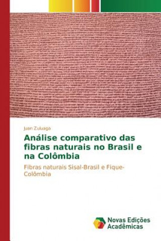 Książka Analise comparativo das fibras naturais no Brasil e na Colombia Zuluaga Juan