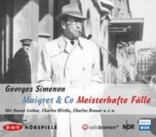 Аудио Maigret & Co - Meisterhafte Fälle, 5 Audio-CDs Georges Simenon