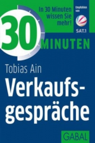 Kniha 30 Minuten Verkaufsgespräche Tobias Ain