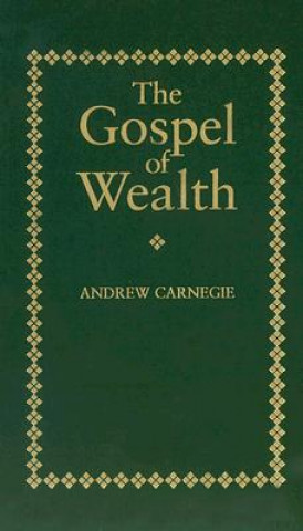 Kniha Gospel of Wealth Carnegie