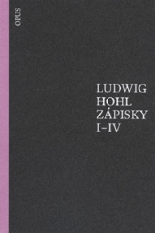 Carte Zápisky I-IV Ludwig Hohl