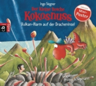 Audio Der kleine Drache Kokosnuss - Vulkan-Alarm auf der Dracheninsel, 1 Audio-CD Ingo Siegner