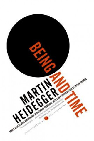 Kniha Being and Time Martin Heidegger