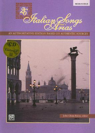 Könyv 26 Italian Songs and Arias John Glenn Paton