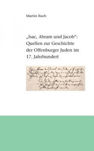 Könyv Isac, Abram und Jacob die Juden... Martin Ruch