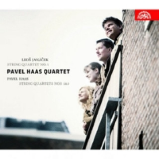 Audio Janáček : Smyčcový kvartet č.1 / Haas - CD 