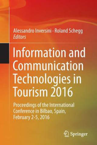 Kniha Information and Communication Technologies in Tourism 2016 Alessandro Inversini