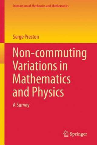 Buch Non-commuting Variations in Mathematics and Physics Serge Preston