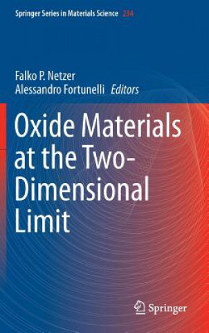 Książka Oxide Materials at the Two-Dimensional Limit Falko Netzer