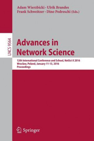 Kniha Advances in Network Science Adam Wierzbicki