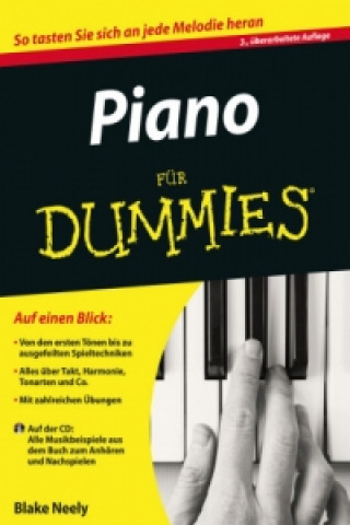 Kniha Piano fur Dummies Blake Neely