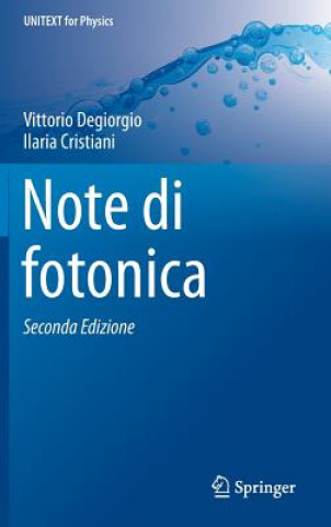 Könyv Note Di Fotonica Vittorio Degiorgio