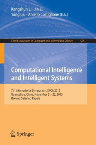 Knjiga Computational Intelligence and Intelligent Systems Kangshun Li