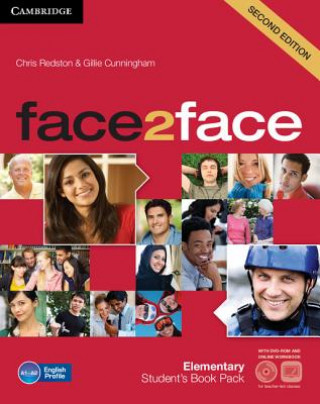 Könyv face2face Elementary Student's Book with DVD-ROM and Online Workbook Pack Chris Redston